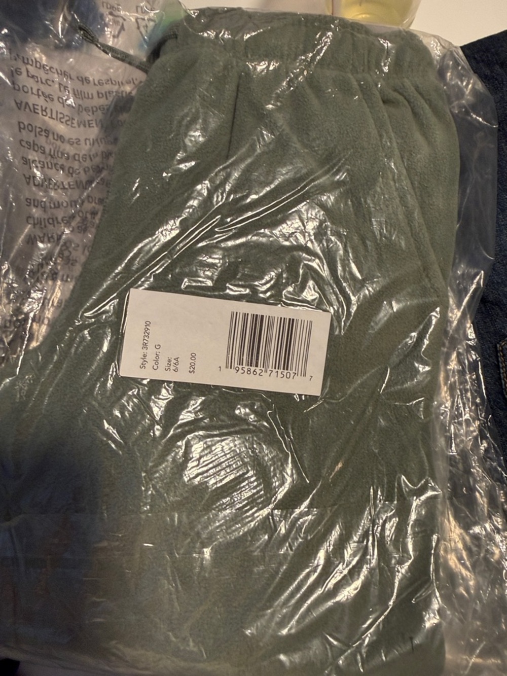 Carter's Olive Green Kids Sweatpants